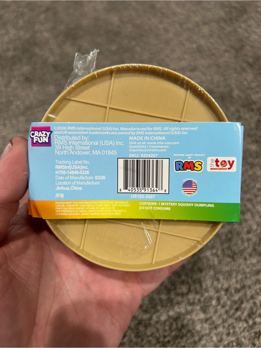 Mystery Dumpling Glitter Edition Toy - Gold